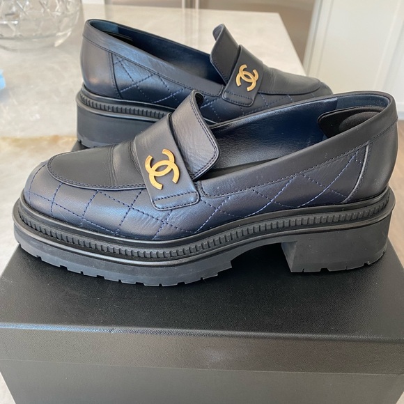 Chanel moccasins loafers - Picture 1 of 9